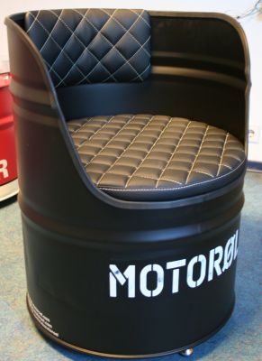 Motoroel
Motoroel Keep Calm and Carry On - Ölfaß Stuhl Ölfass-Theke für Fitness-S...
