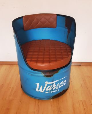 Warson Ölfaß-Stuhl
Warson Ölfaß-Stuhl Keep Calm and Carry On - Ölfaß Stuhl Motoroel Ölfass...